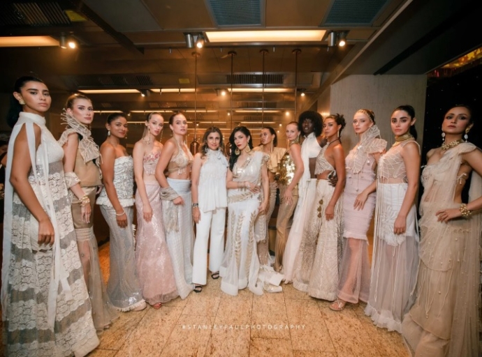 Rina Dhaka showcases latest collection at The Afra World in Dubai